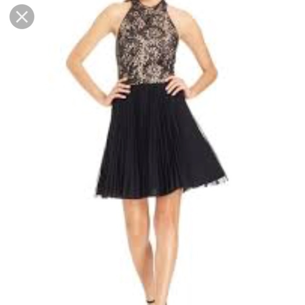 💃🏼Xscape Blouson Chiffon Sleeveless Dress Sz 8